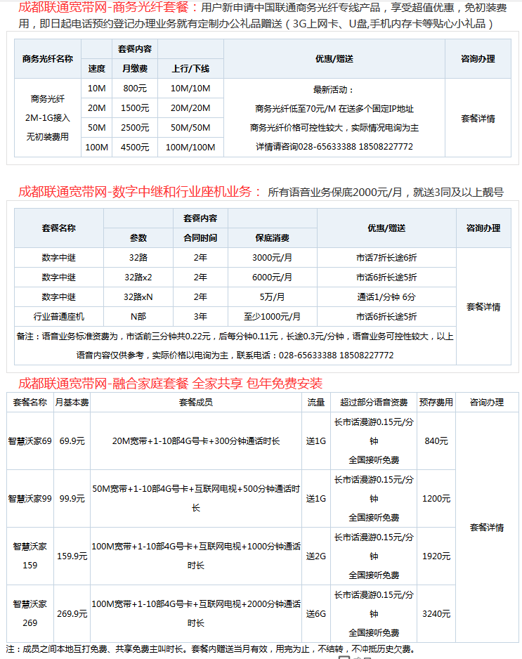 成都联通宽带 成都联通宽带