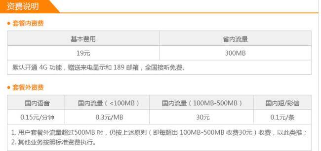 雅安电信飞young4G套餐(上网版).jpg 雅安电信飞young4G套餐(上网版).jpg