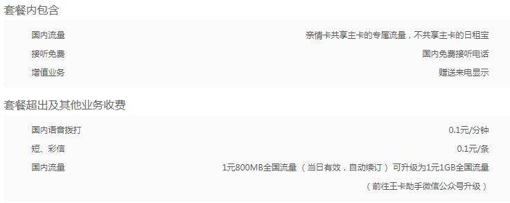 沧州联通9元亲情卡 联通9元亲情卡