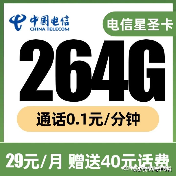 2024年电信最全流量卡汇总了解市面上所有的正规流量套餐 6.9